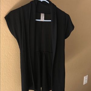 Juniors short sleeve cardigan size small # N21